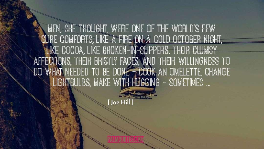 Cocoa quotes by Joe Hill