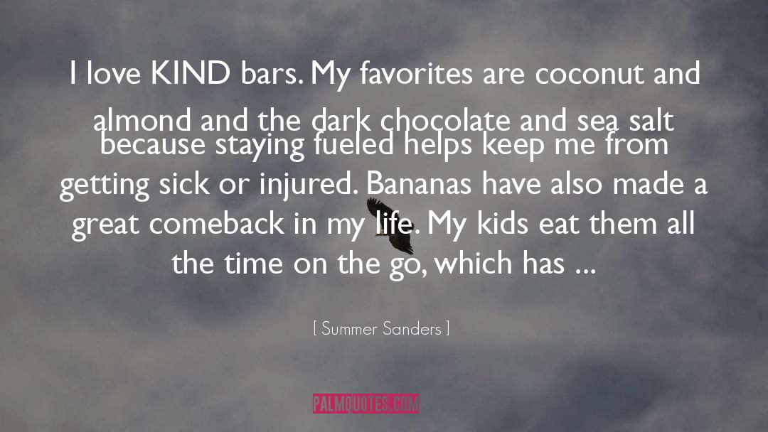 Coconut quotes by Summer Sanders