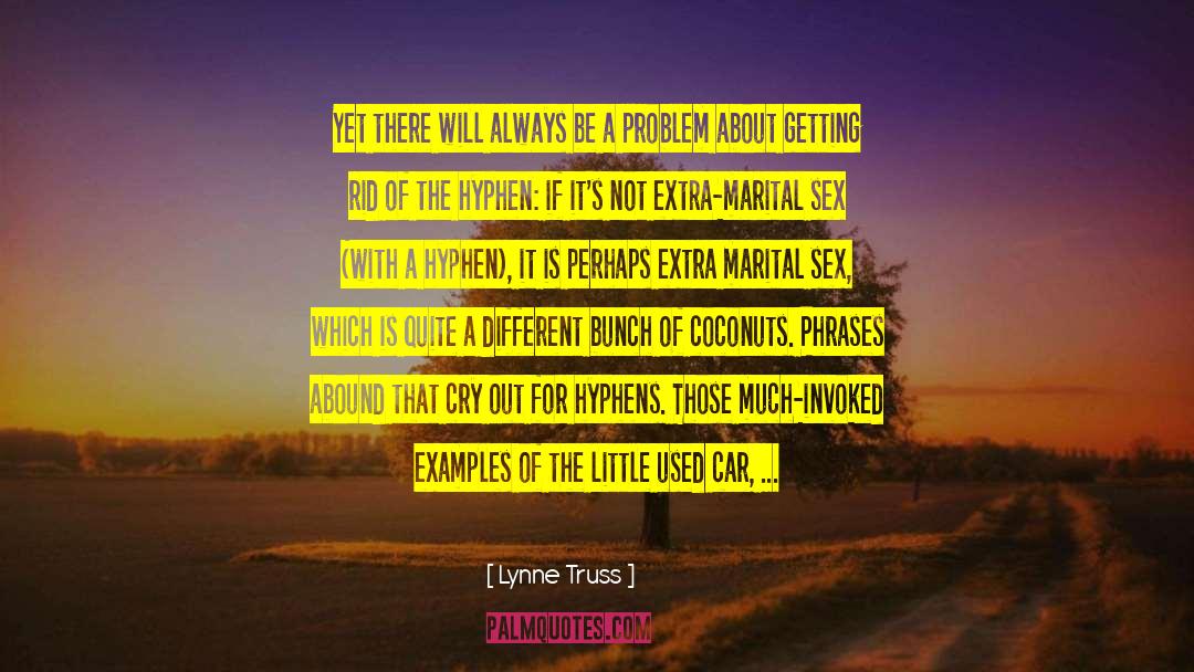 Coconuts quotes by Lynne Truss