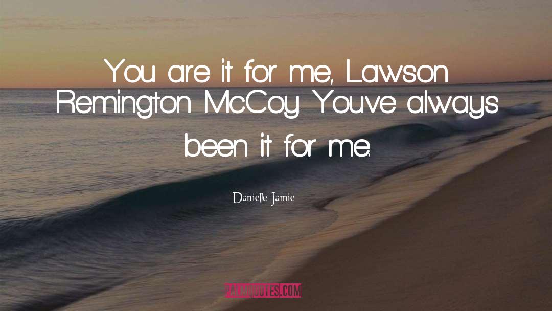 Cocoy Mccoy quotes by Danielle Jamie