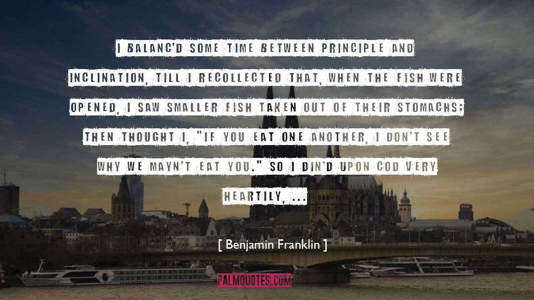 Cod quotes by Benjamin Franklin