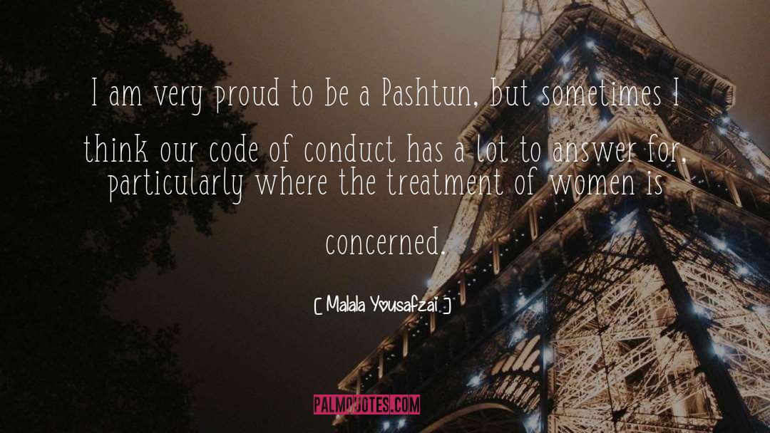 Code Of Conduct quotes by Malala Yousafzai