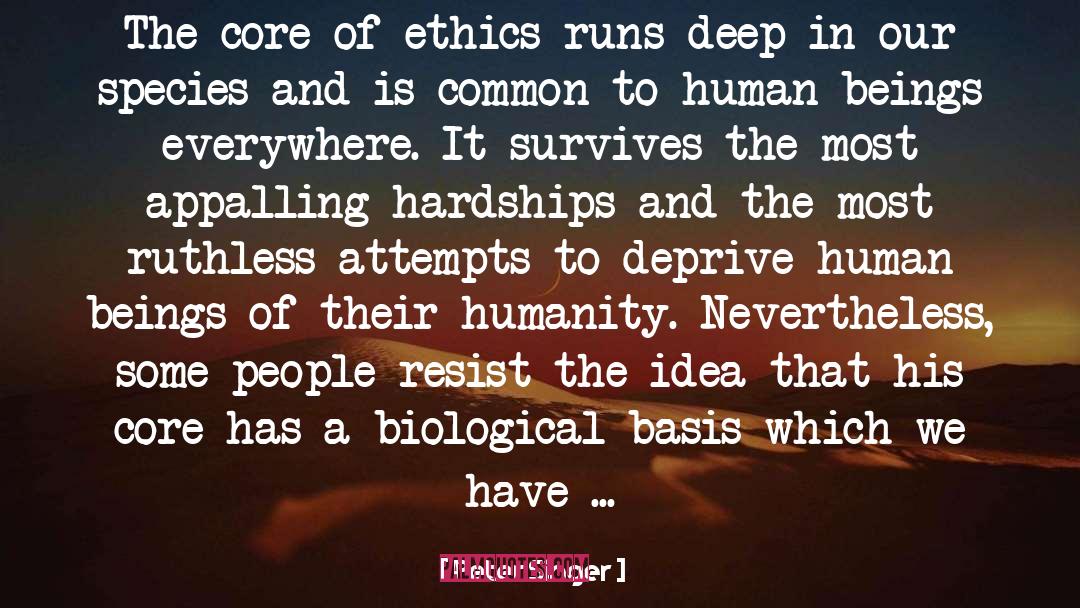 Code Of Ethics quotes by Peter Singer