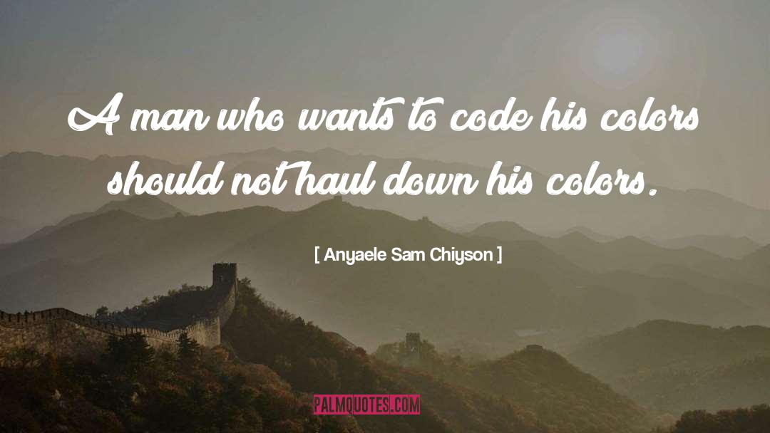 Code quotes by Anyaele Sam Chiyson