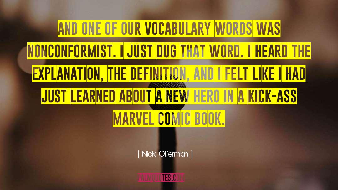 Code Word quotes by Nick Offerman