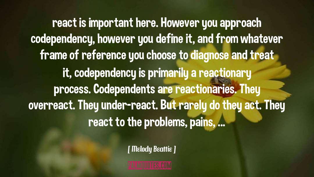 Codependency quotes by Melody Beattie