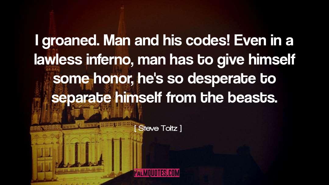 Codes quotes by Steve Toltz