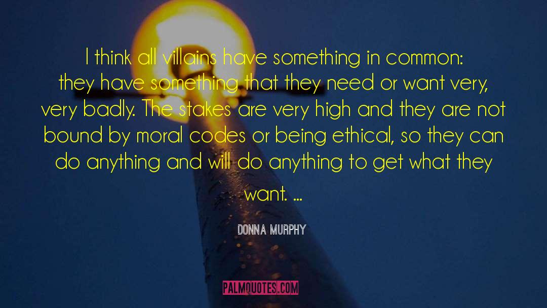 Codes quotes by Donna Murphy