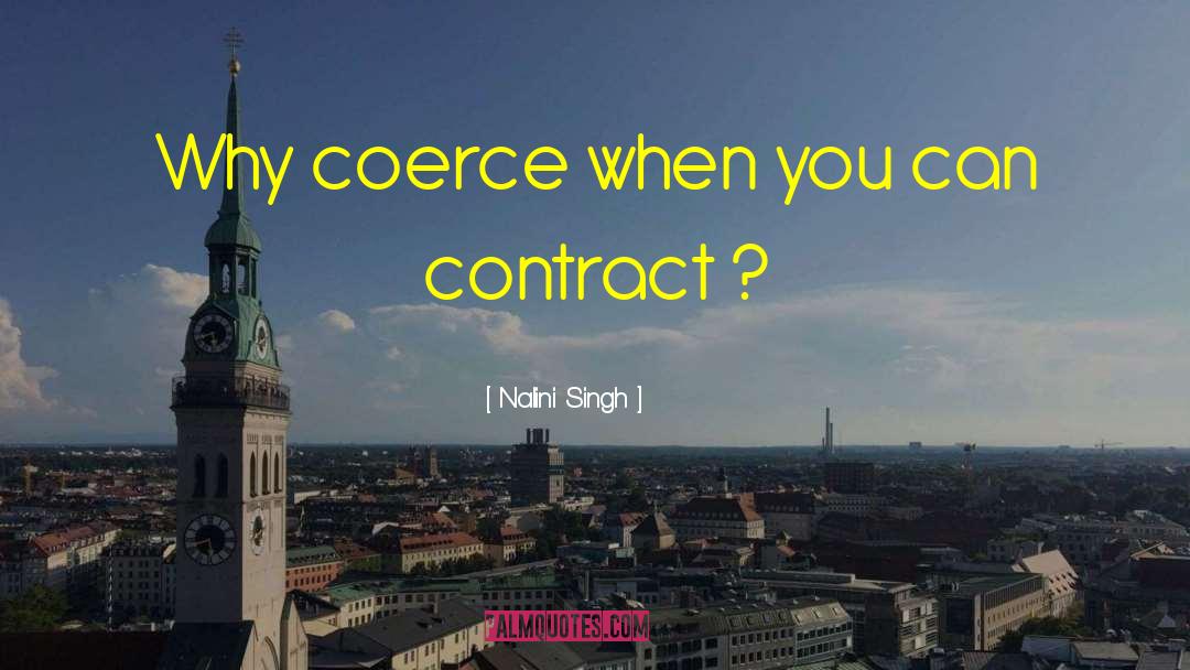 Coerce quotes by Nalini Singh