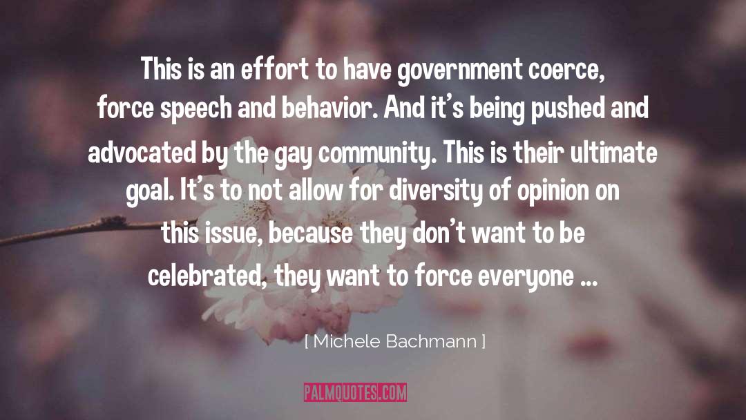 Coerce quotes by Michele Bachmann