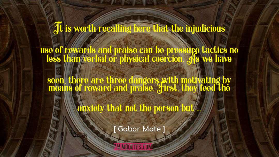 Coercion quotes by Gabor Mate