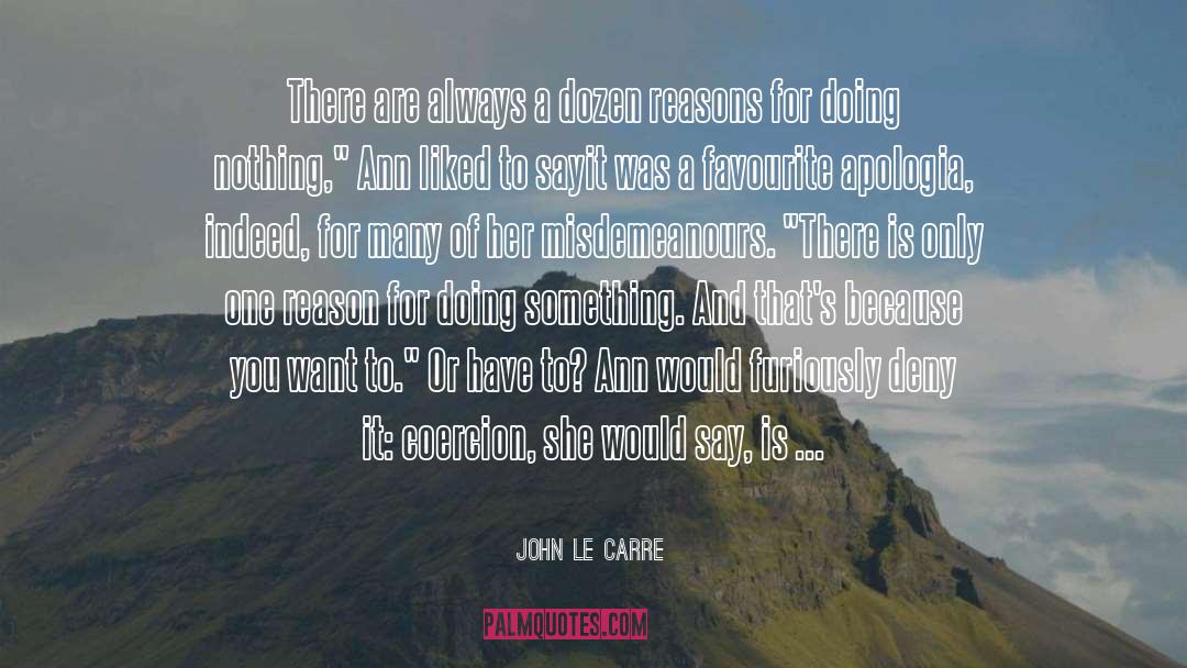 Coercion quotes by John Le Carre