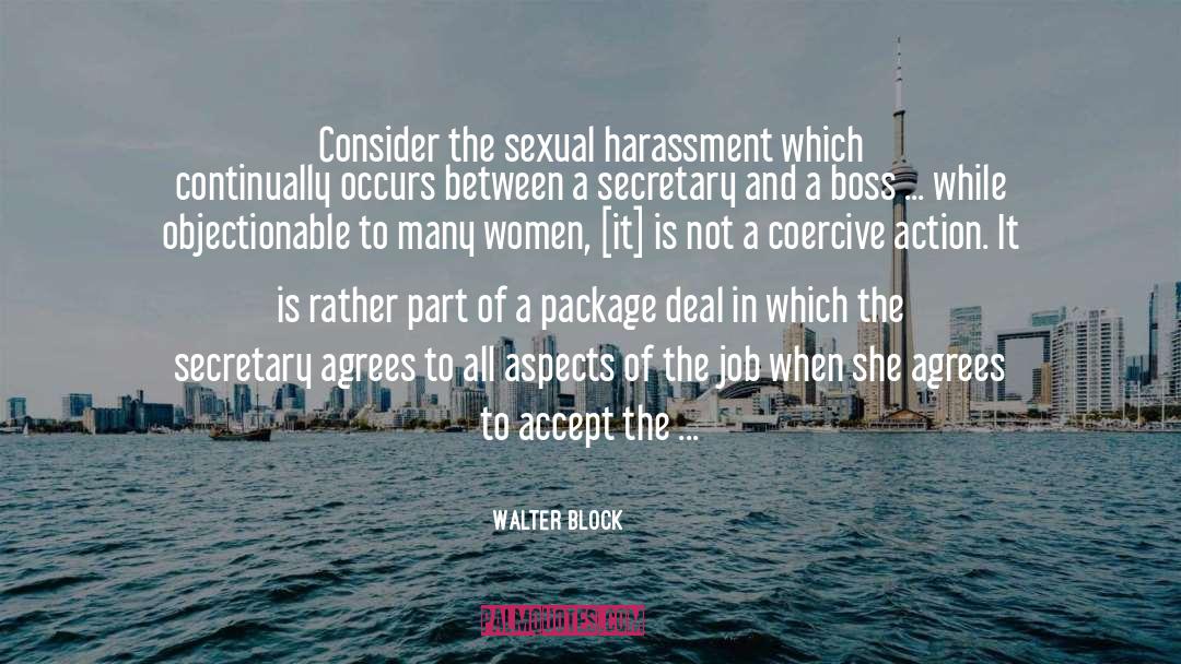 Coercive quotes by Walter Block