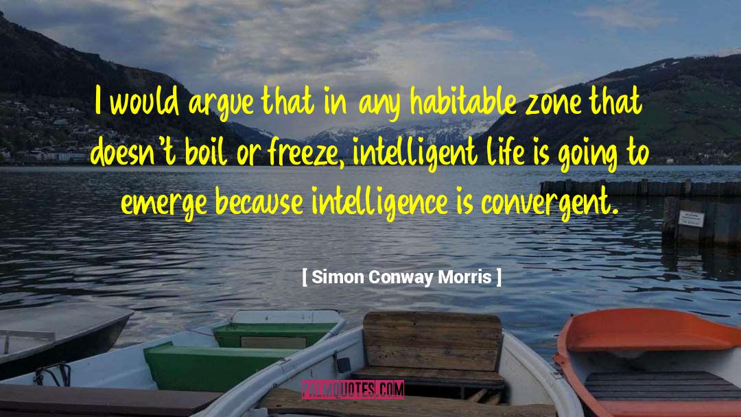 Coevolution Vs Convergent quotes by Simon Conway Morris