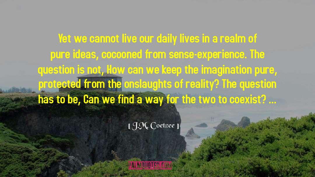Coexist quotes by J.M. Coetzee