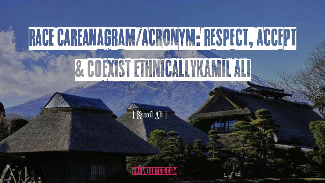 Coexist quotes by Kamil Ali