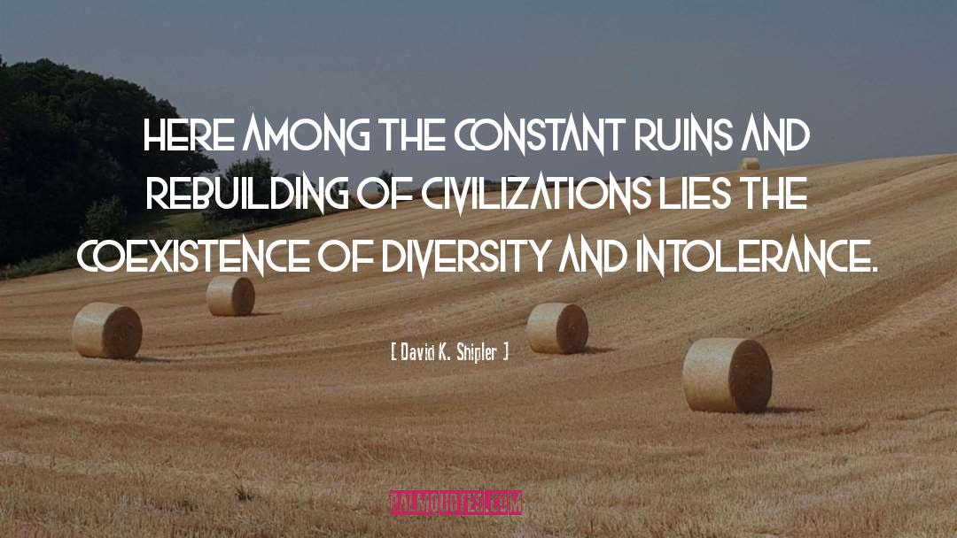 Coexistence quotes by David K. Shipler