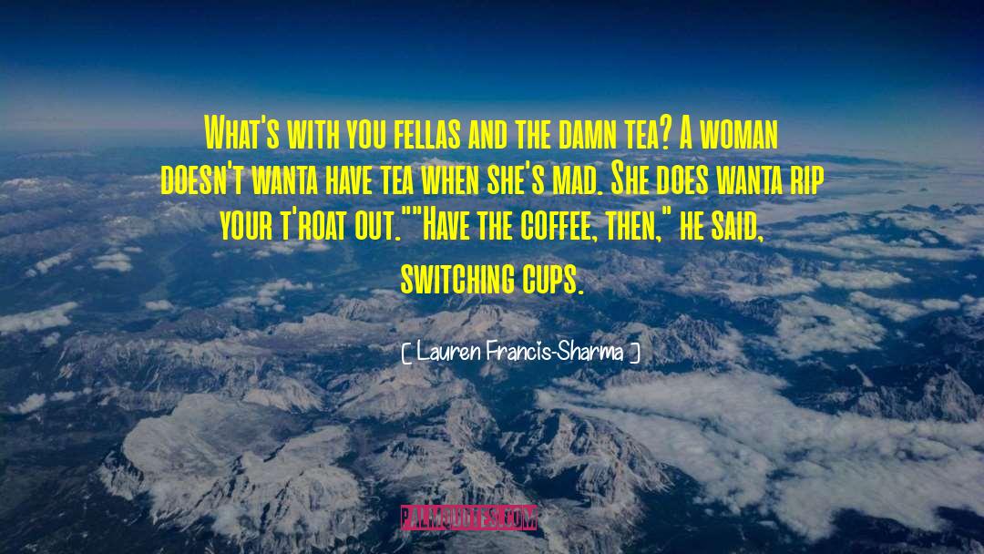 Coffee Barista quotes by Lauren Francis-Sharma