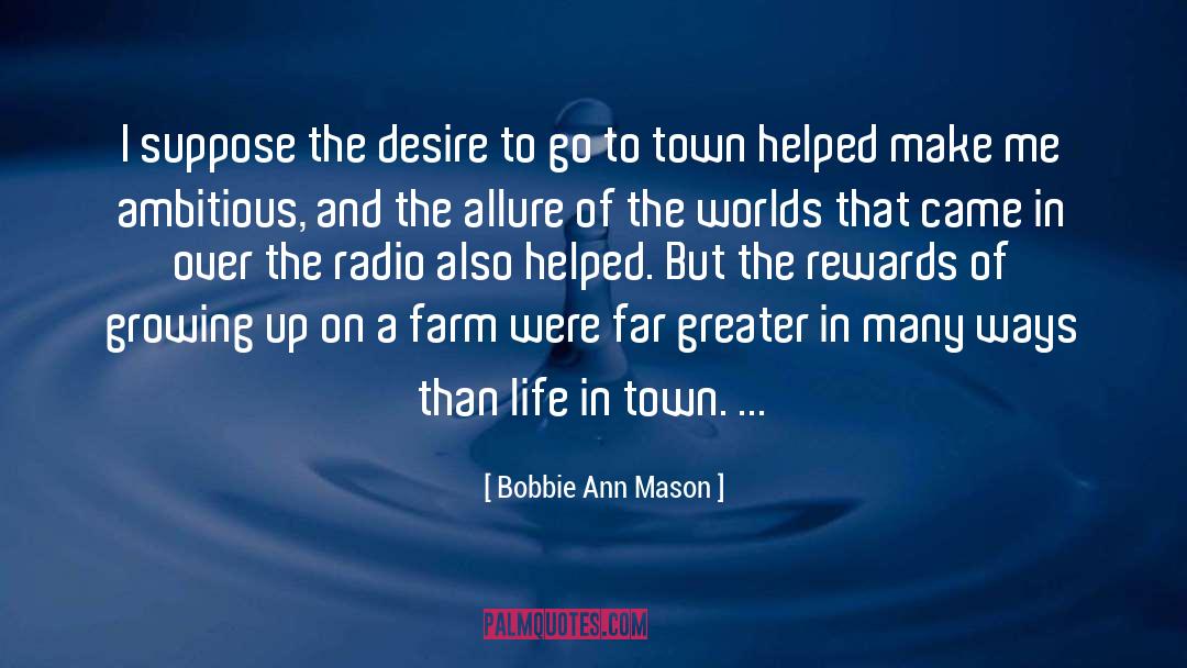 Coffee In Town quotes by Bobbie Ann Mason