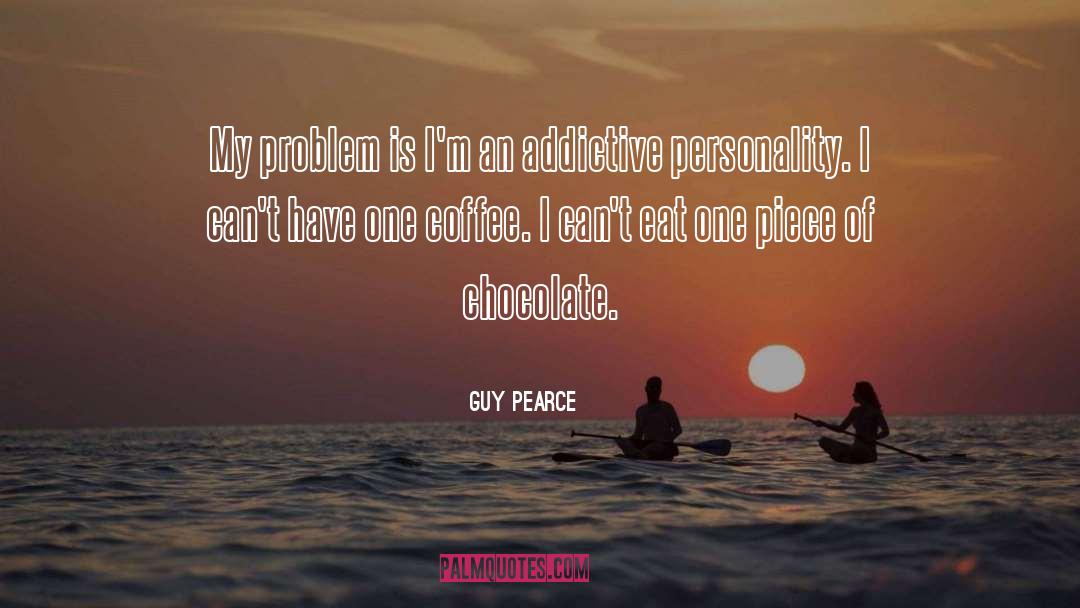 Coffee quotes by Guy Pearce