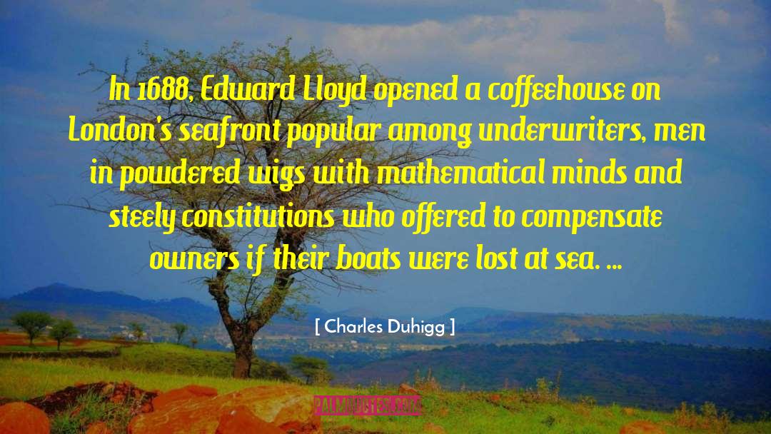 Coffeehouse quotes by Charles Duhigg