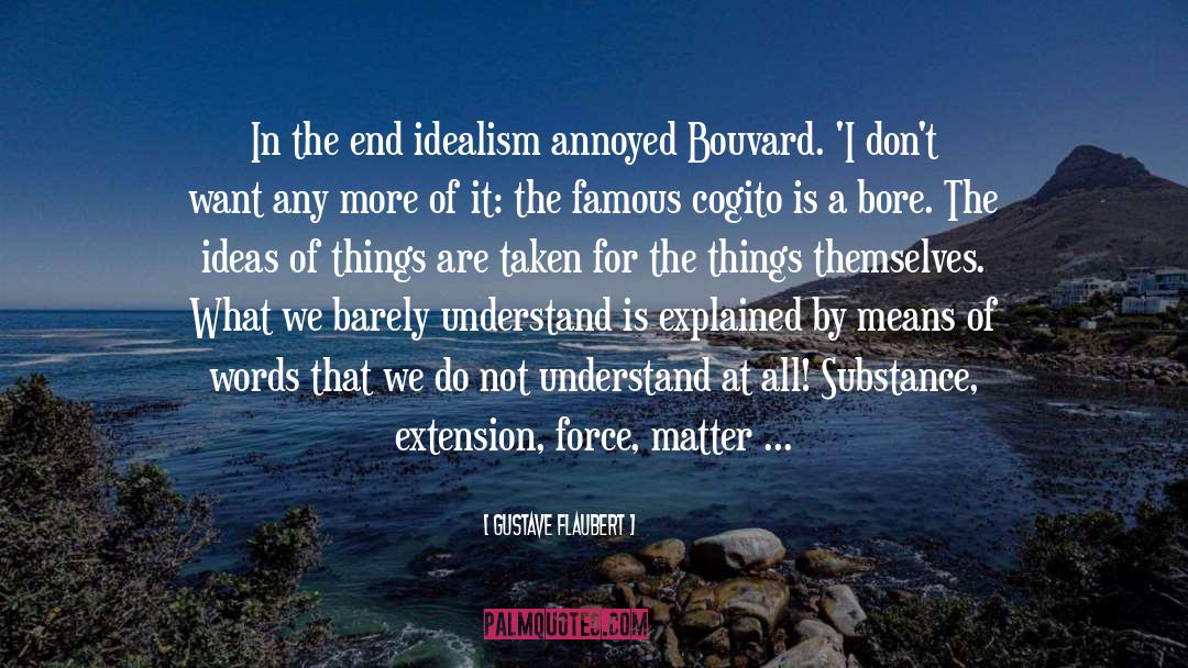 Cogito quotes by Gustave Flaubert