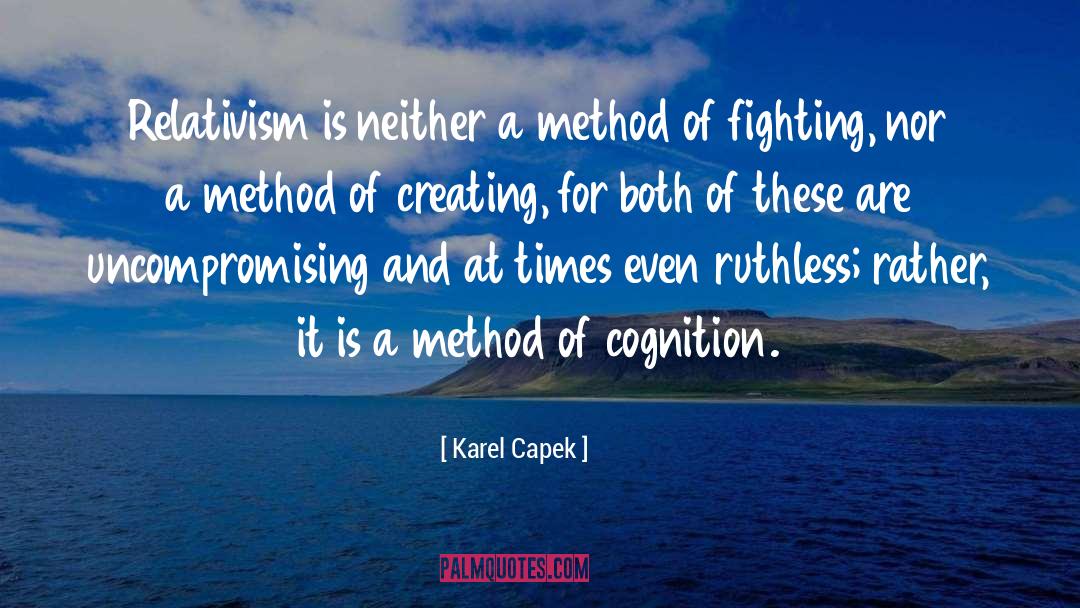 Cognition quotes by Karel Capek