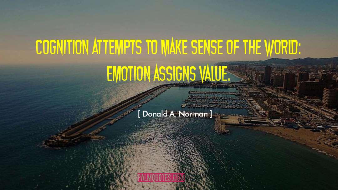 Cognition quotes by Donald A. Norman