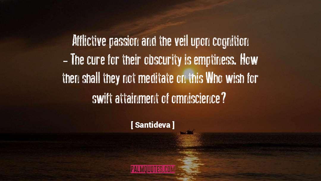 Cognition quotes by Santideva