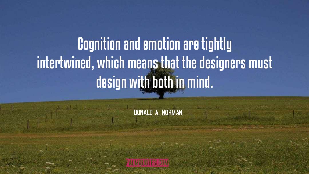 Cognition quotes by Donald A. Norman