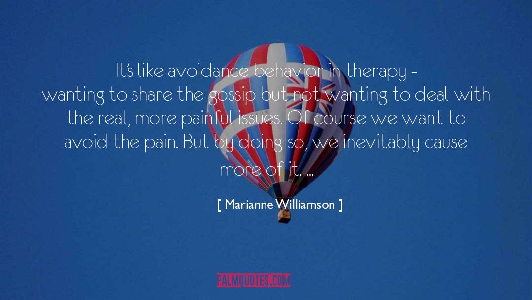 Cognitive Behavior Therapy quotes by Marianne Williamson