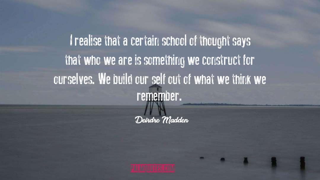 Cognitive Construct quotes by Deirdre Madden