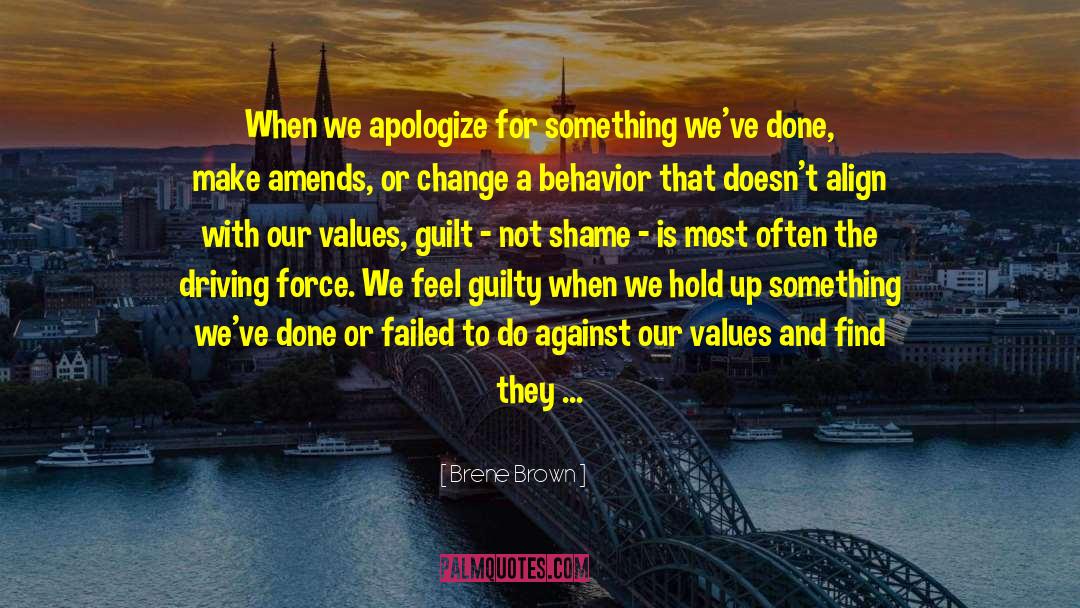 Cognitive Dissonance quotes by Brene Brown