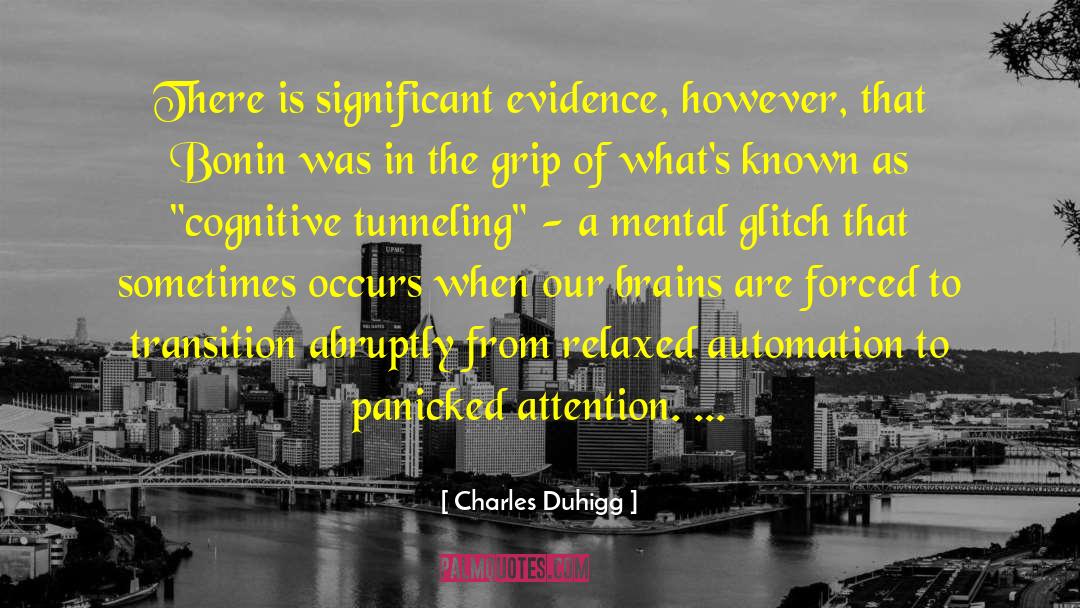 Cognitive Dissonance quotes by Charles Duhigg