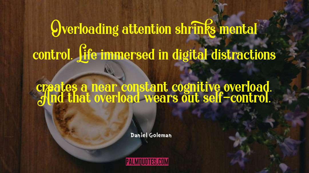 Cognitive Functioning quotes by Daniel Goleman