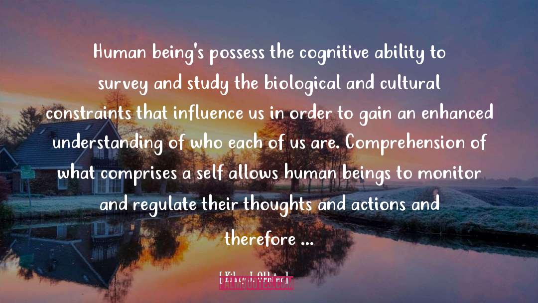 Cognitive Psychology quotes by Kilroy J. Oldster