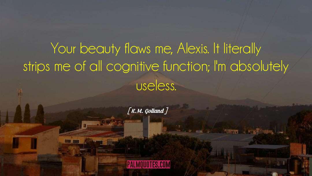 Cognitive quotes by K.M. Golland