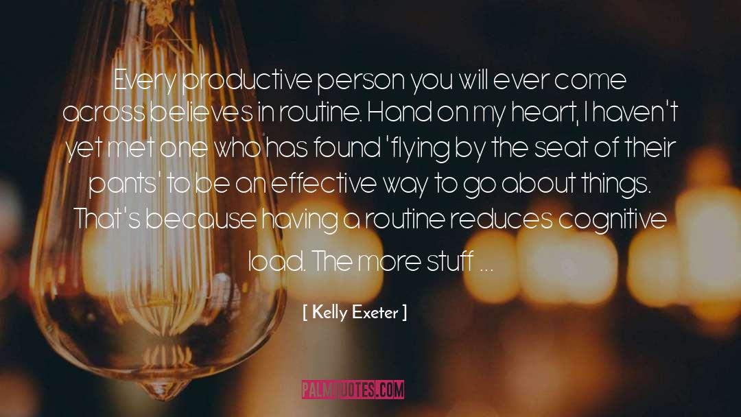 Cognitive quotes by Kelly Exeter