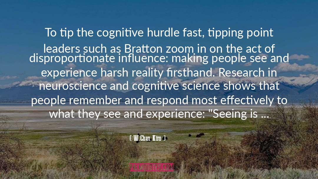 Cognitive Science quotes by W.Chan Kim