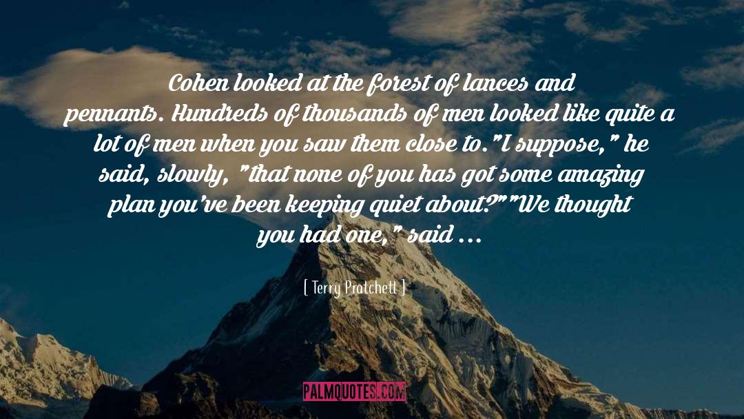 Cohen Barbarian quotes by Terry Pratchett