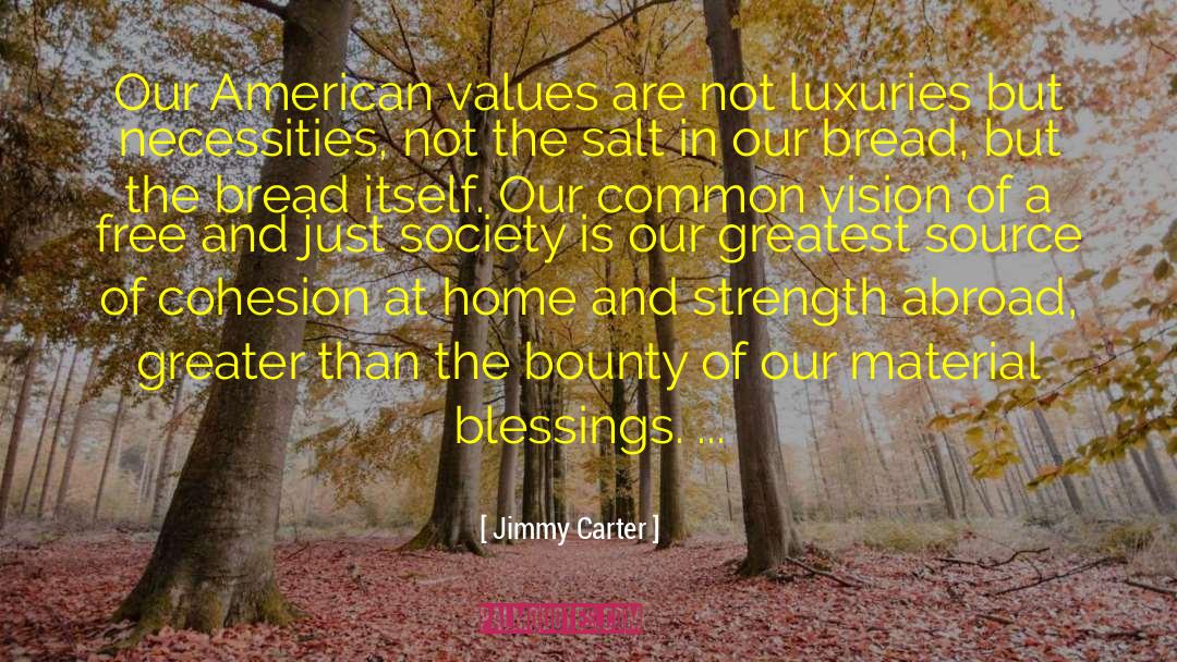 Cohesion quotes by Jimmy Carter