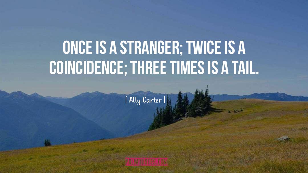 Coincidence quotes by Ally Carter