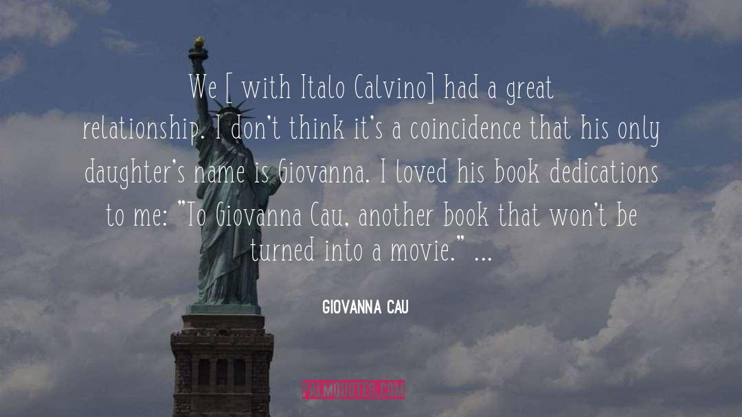 Coincidence quotes by Giovanna Cau