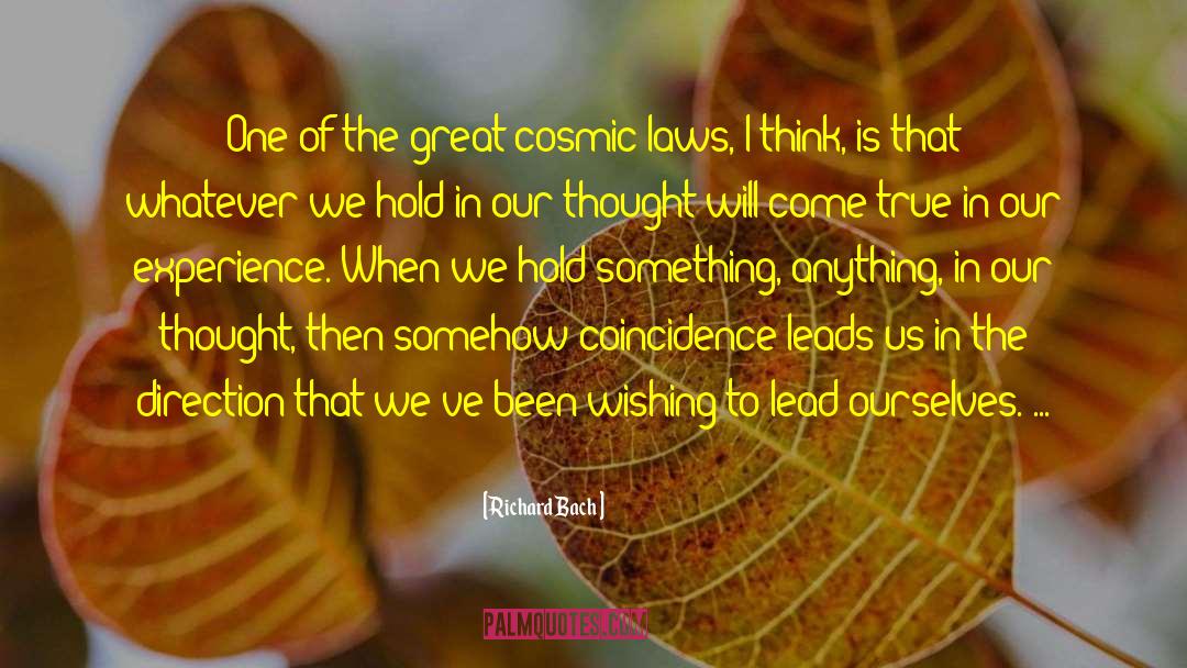 Coincidence quotes by Richard Bach