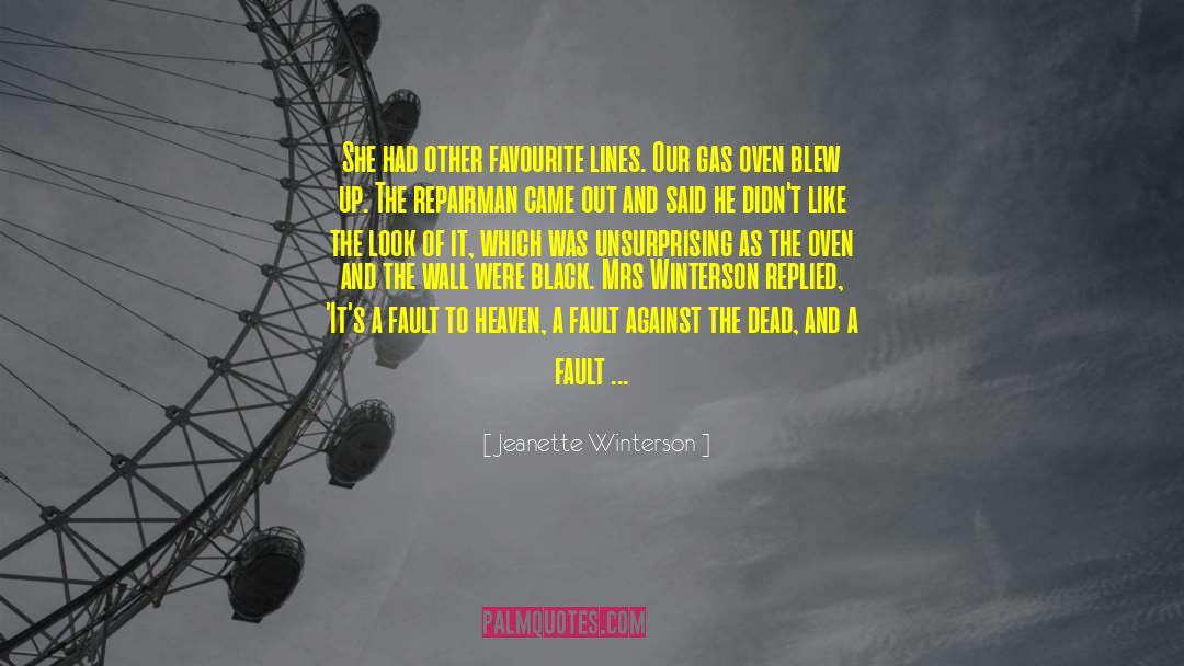 Coincidentally Lines quotes by Jeanette Winterson
