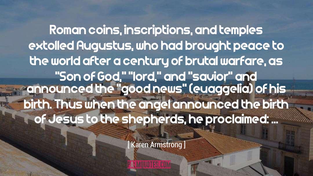 Coins quotes by Karen Armstrong