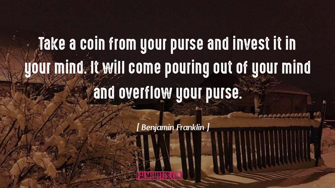 Coins quotes by Benjamin Franklin