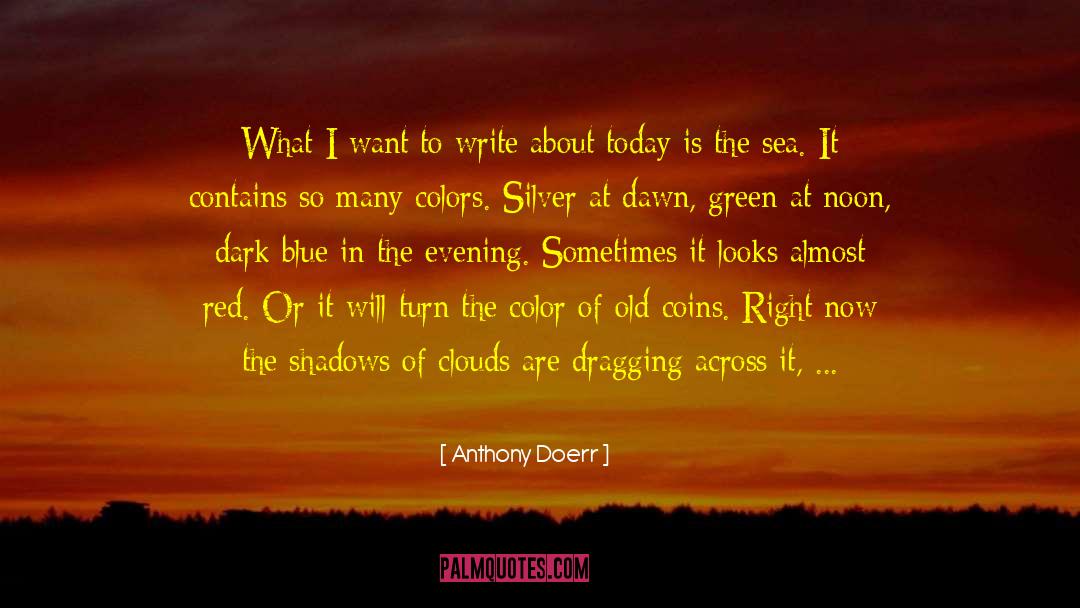 Coins quotes by Anthony Doerr