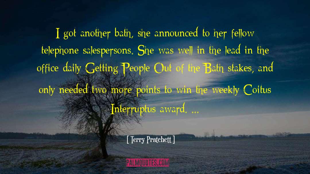 Coitus Interruptus quotes by Terry Pratchett