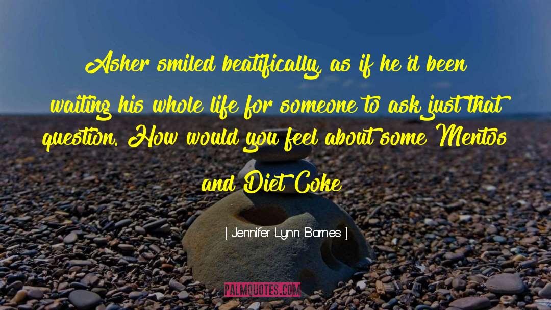 Coke quotes by Jennifer Lynn Barnes